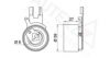 AUTEX 654086 Tensioner Pulley, timing belt